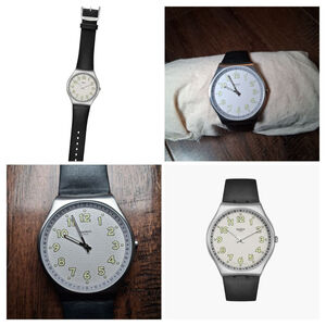 Swatch Black HEPCAT SS07S134 Wristwatch